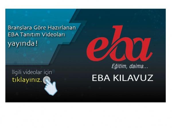 EBA Branş Bazlı Tanıtım Videoları